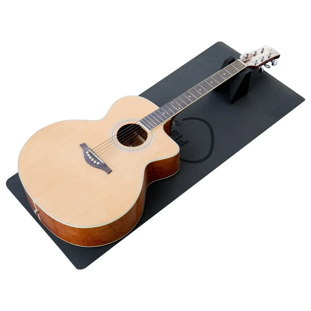 Guitar Repair Mat with Neck Support – EVA Work Pad for Setup