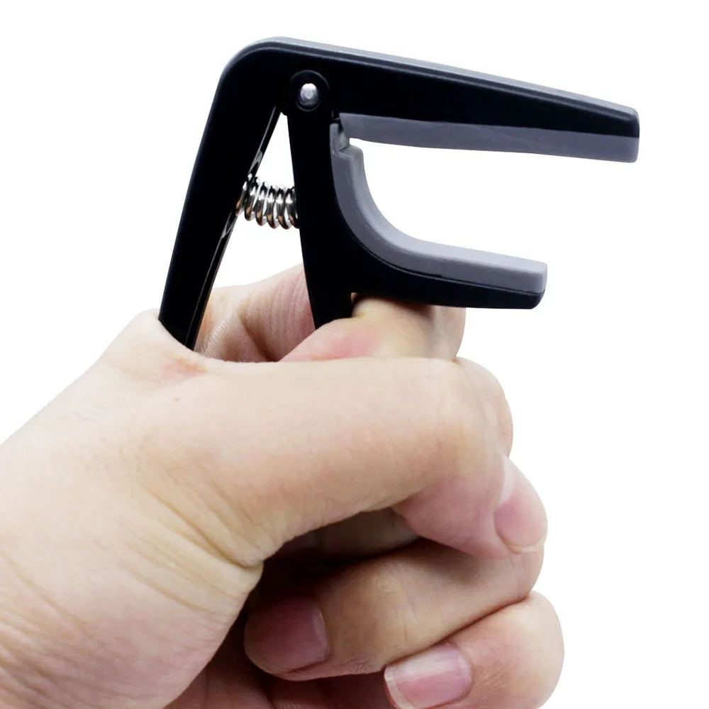Ukulele Capo — Lightweight Tuning Clamp for 4-String & Acoustic Guitar