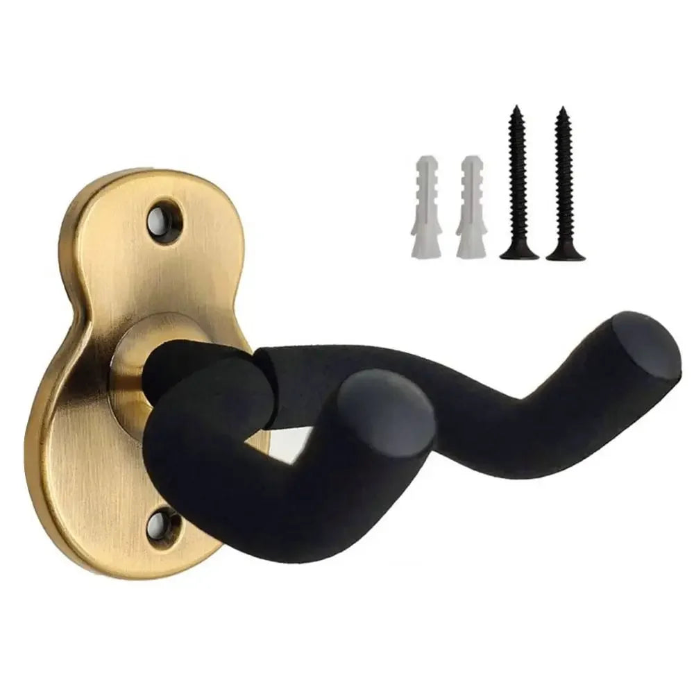 Bent Wood Guitar Wall Hanger — Heavy Duty Unique Design for Acoustic, Electric & Bass