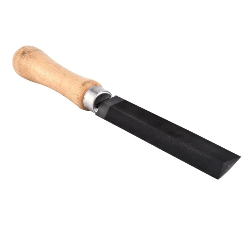 Portable Guitar Nut Slot File – Wooden Handle Repair Tool