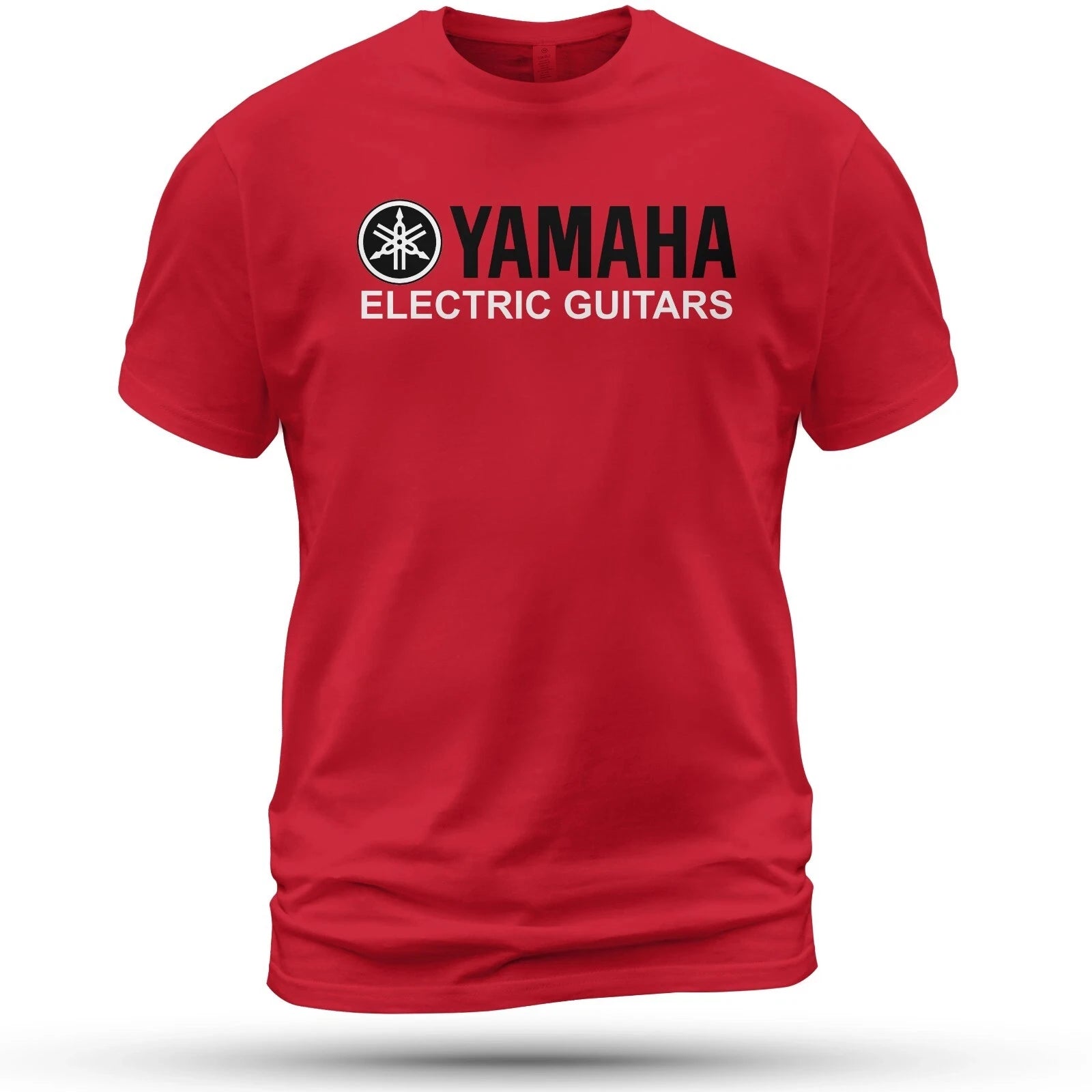 Yamaha Electrics Guitars Logo T-Shirt Funny Size S-4XL High-end Luxury Unisex Style Both of Men and Women Pure Cotton