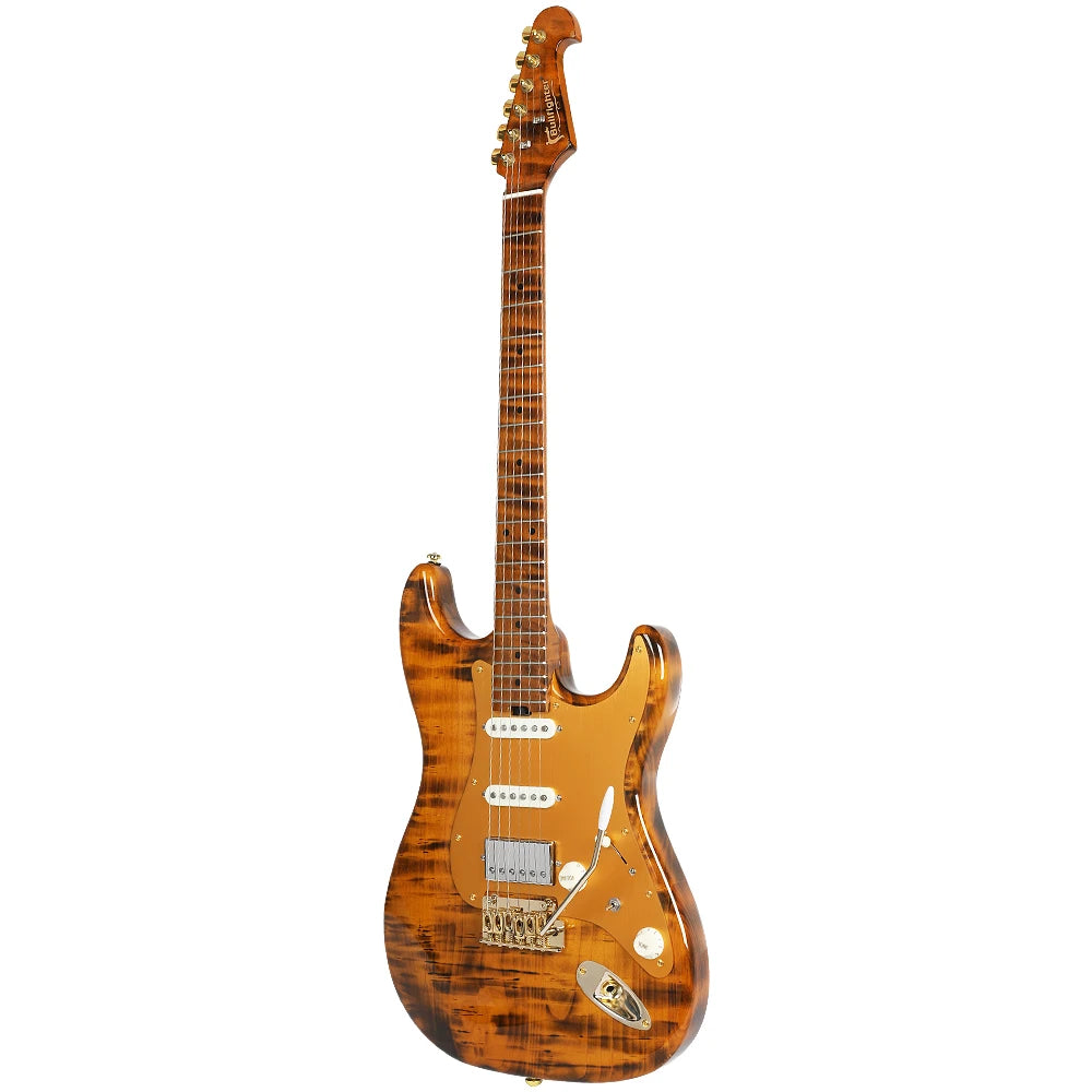 Vintage Electric Guitar with Roasted Maple Neck