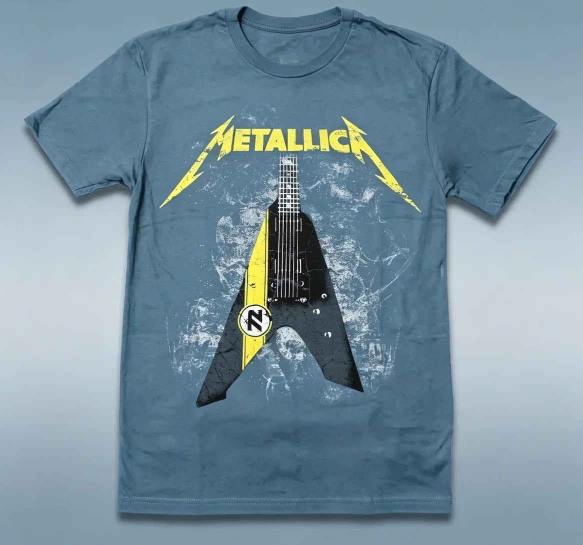 New bestseller Men's  shirt electric guitar Graphic T shirts hiphop style Women hawaiian luxury Tshirt