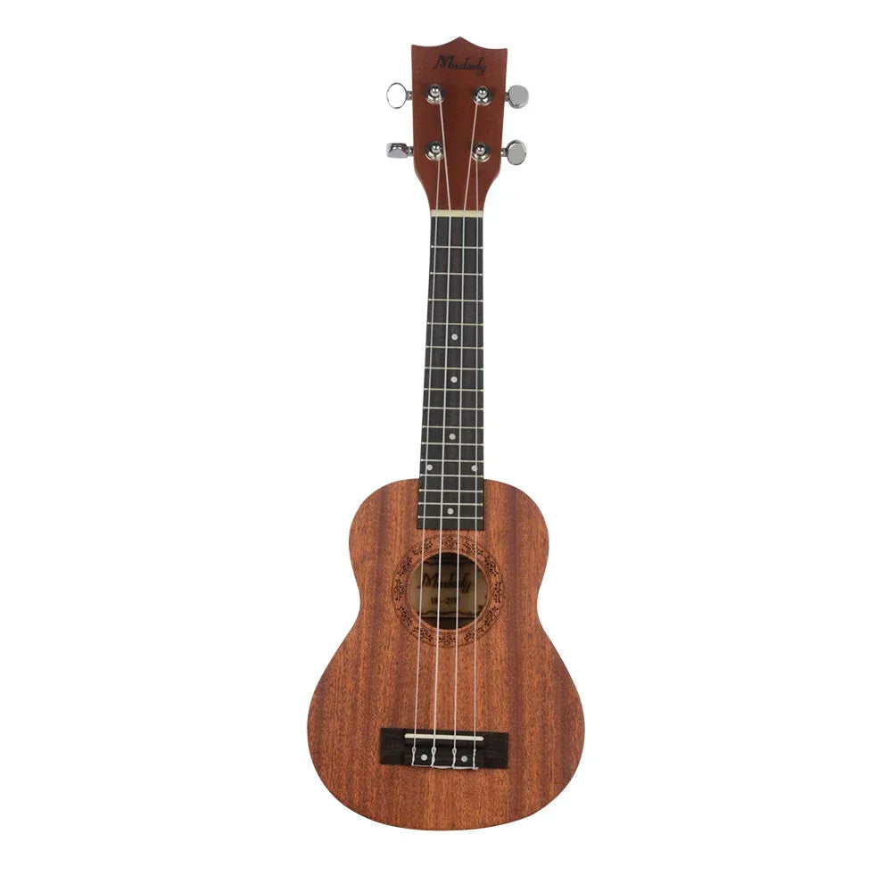 Muslady 21-Inch Solid Wood Ukulele for Beginners