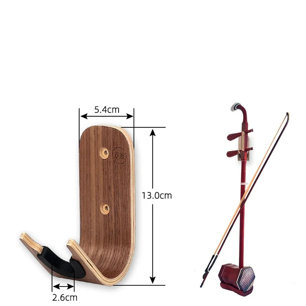 Space-Saving Guitar Wall Hanger — Multi-Instrument Storage Rack, Heavy Load Bearing