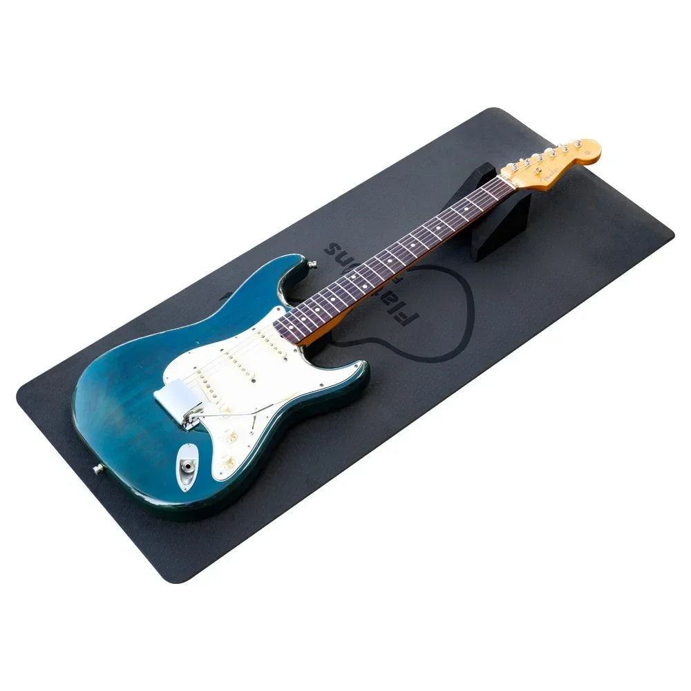 Guitar Repair Mat with Neck Support – EVA Work Pad for Setup
