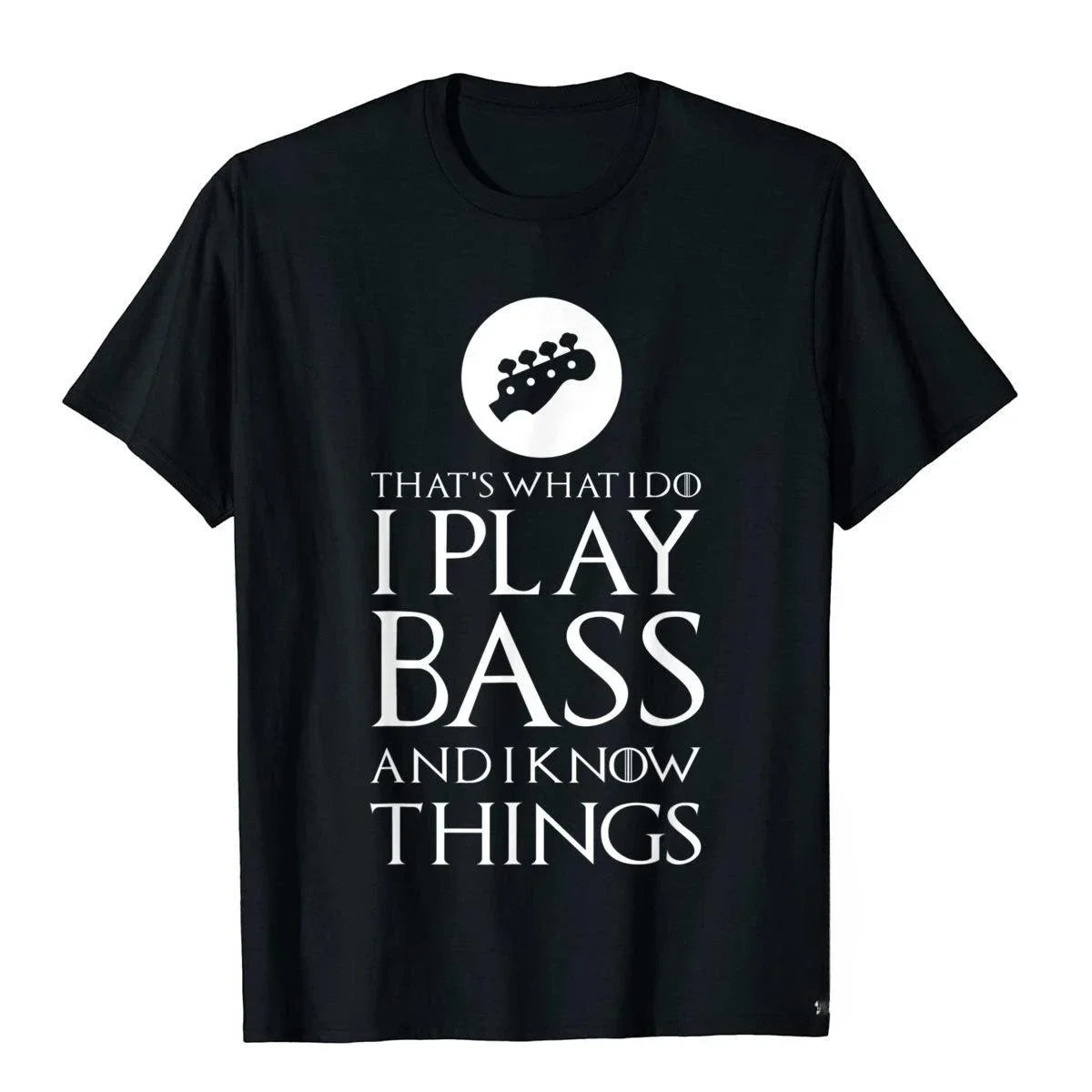 Graphic T Shirts I Play Bass Funny Bass Guitar T Shirt Gift Tee Tops TShirt Discount Comfortable Tight Men Cotton Summer Clothes