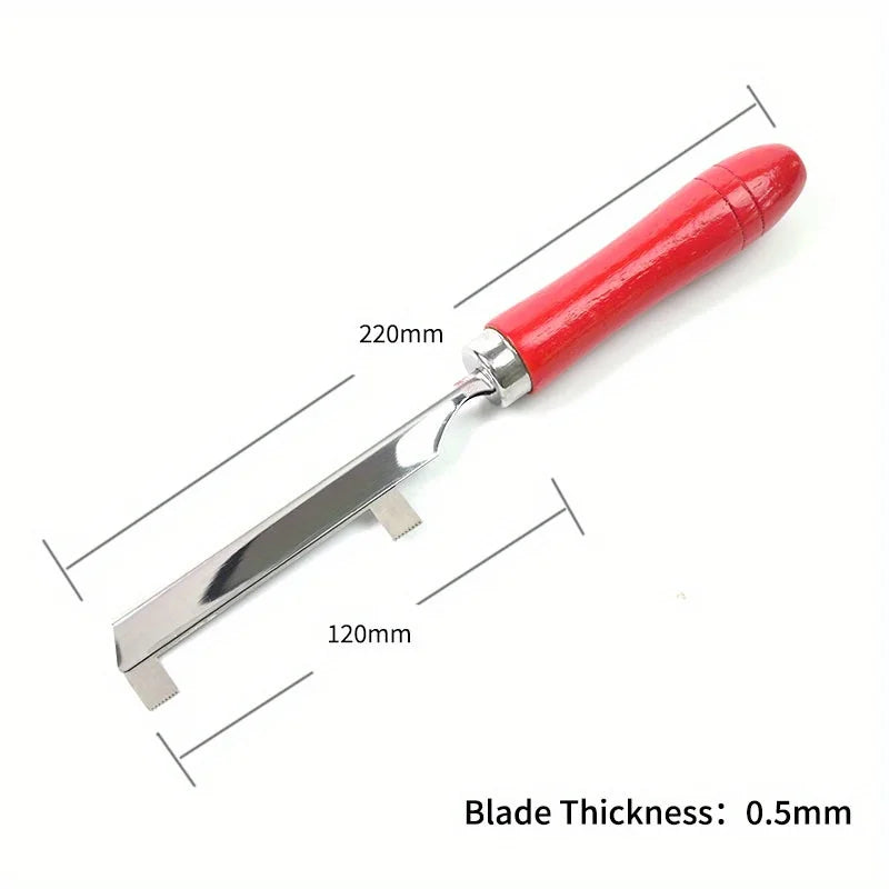 Guitar Refret Slot Saw – Glue Removal & Cleaning Repair Tool