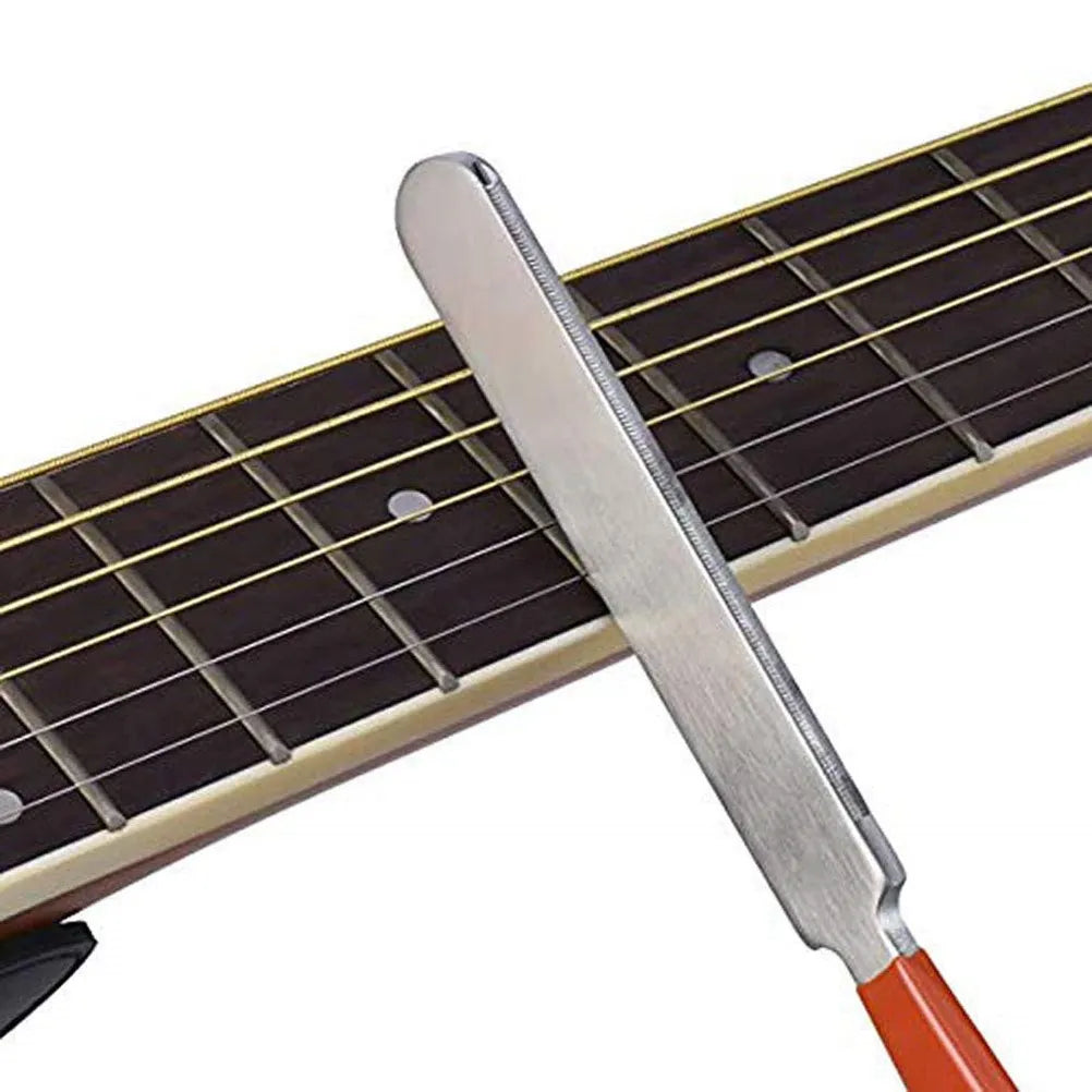 6-Piece Guitar Fret Repair Kit – Crowning File & Fret Rocker