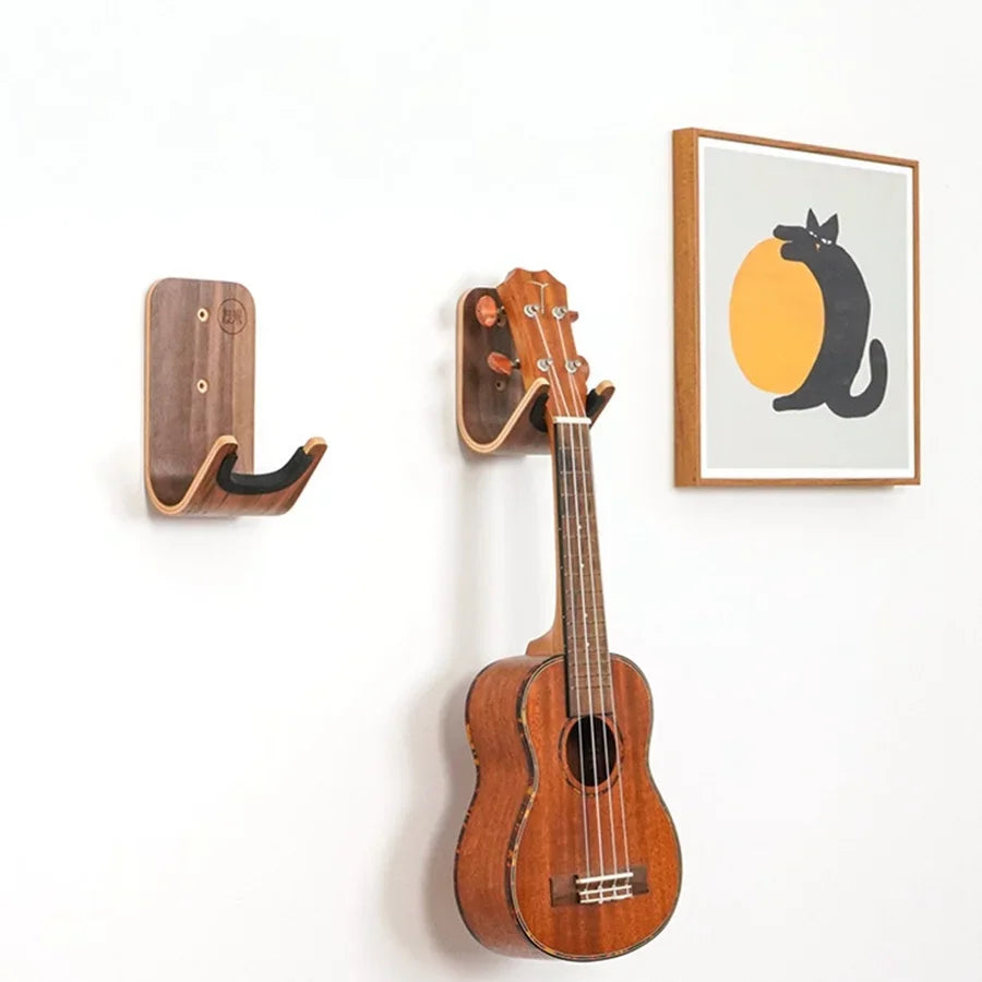 Space-Saving Guitar Wall Hanger — Multi-Instrument Storage Rack, Heavy Load Bearing