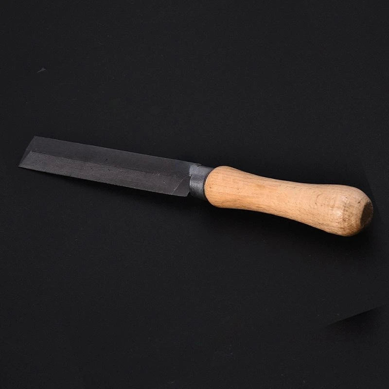 Portable Guitar Nut Slot File – Wooden Handle Repair Tool