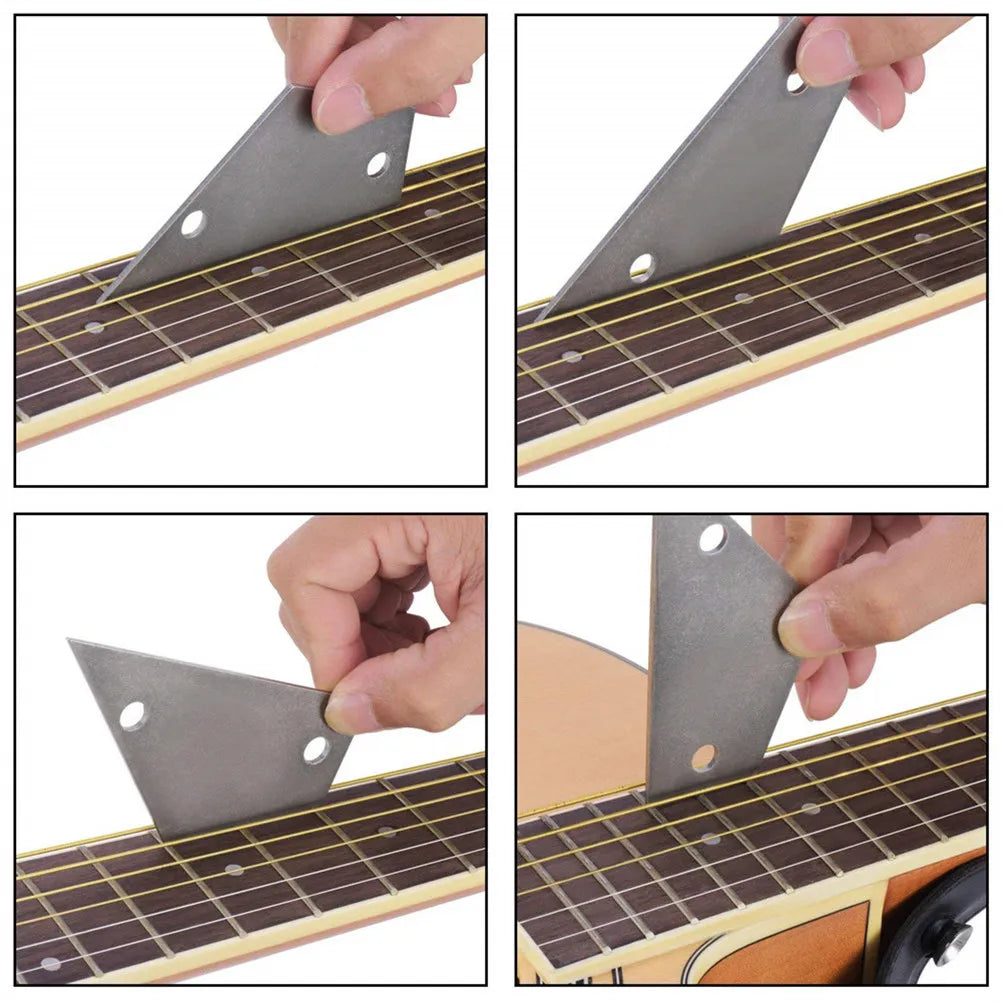 6-Piece Guitar Fret Repair Kit – Crowning File & Fret Rocker