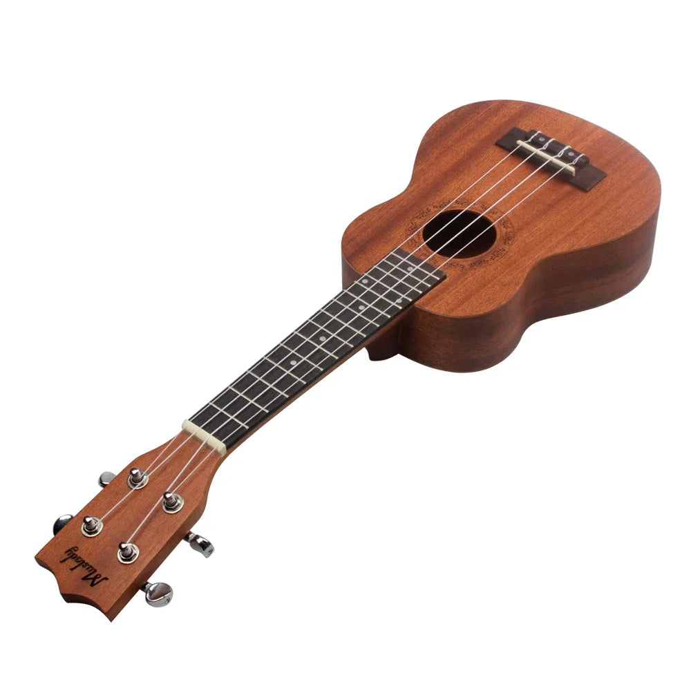 Muslady 21-Inch Solid Wood Ukulele for Beginners