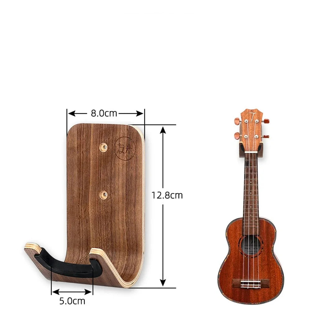 Space-Saving Guitar Wall Hanger — Multi-Instrument Storage Rack, Heavy Load Bearing