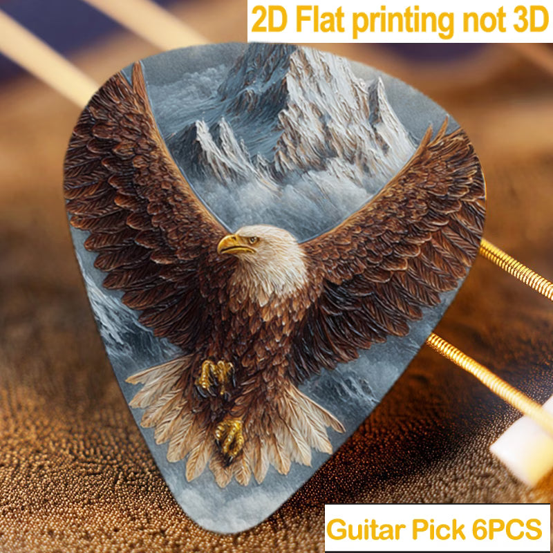 Majestic Eagle Mountain Guitar Pick