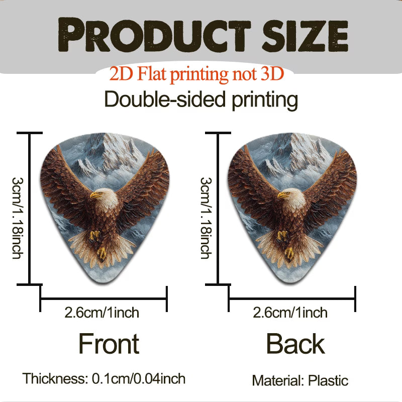 Majestic Eagle Mountain Guitar Pick