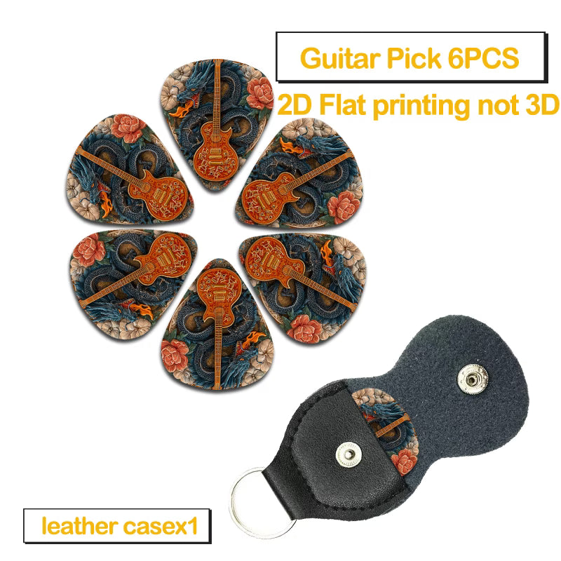Palheta Dragon Fire Guitar