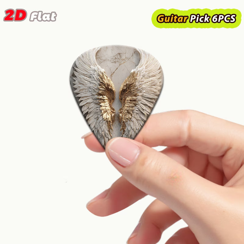 Angel Wings Guitar Picks Set