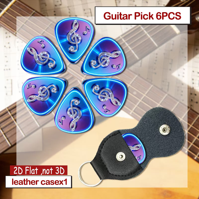Colorful Acoustic Guitar Picks