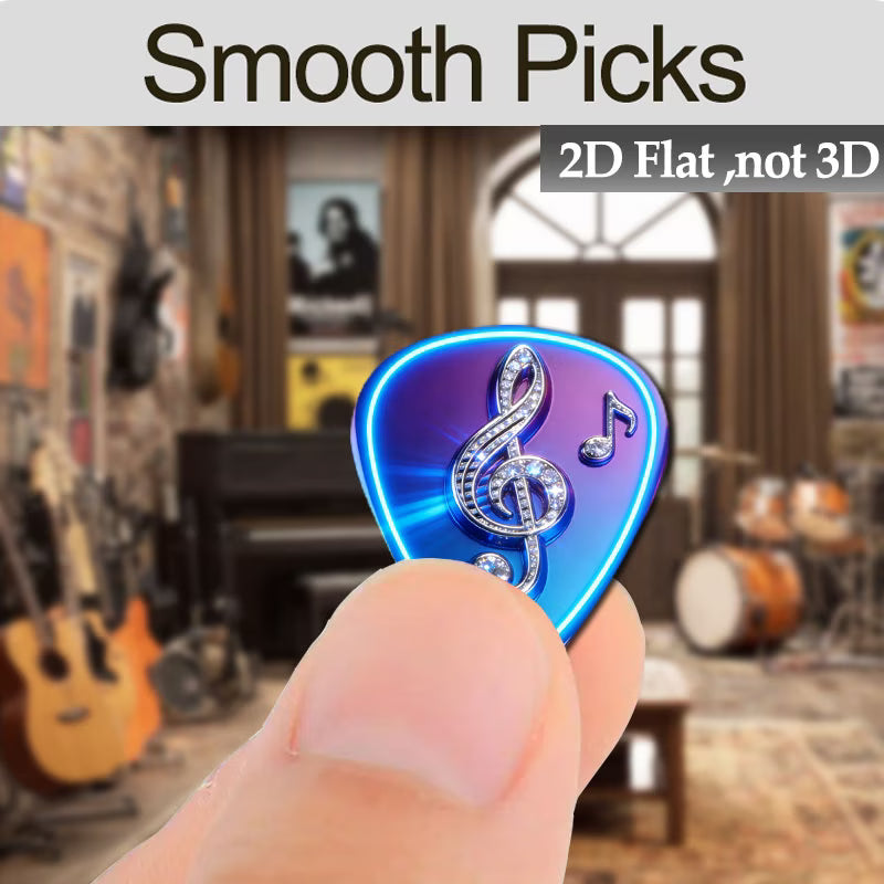 Colorful Acoustic Guitar Picks