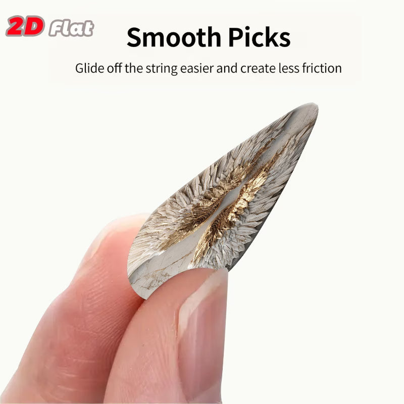 Angel Wings Guitar Picks Set