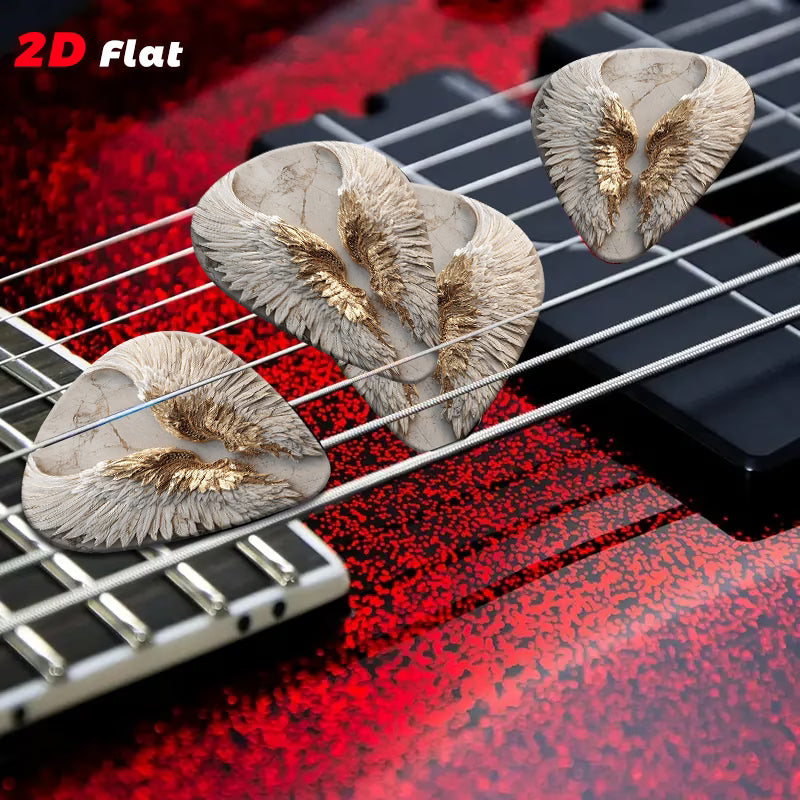 Angel Wings Guitar Picks Set
