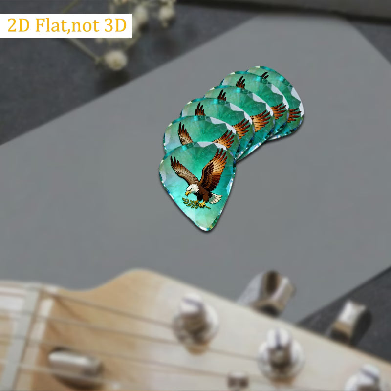 Bald Eagle Guitar Picks Set