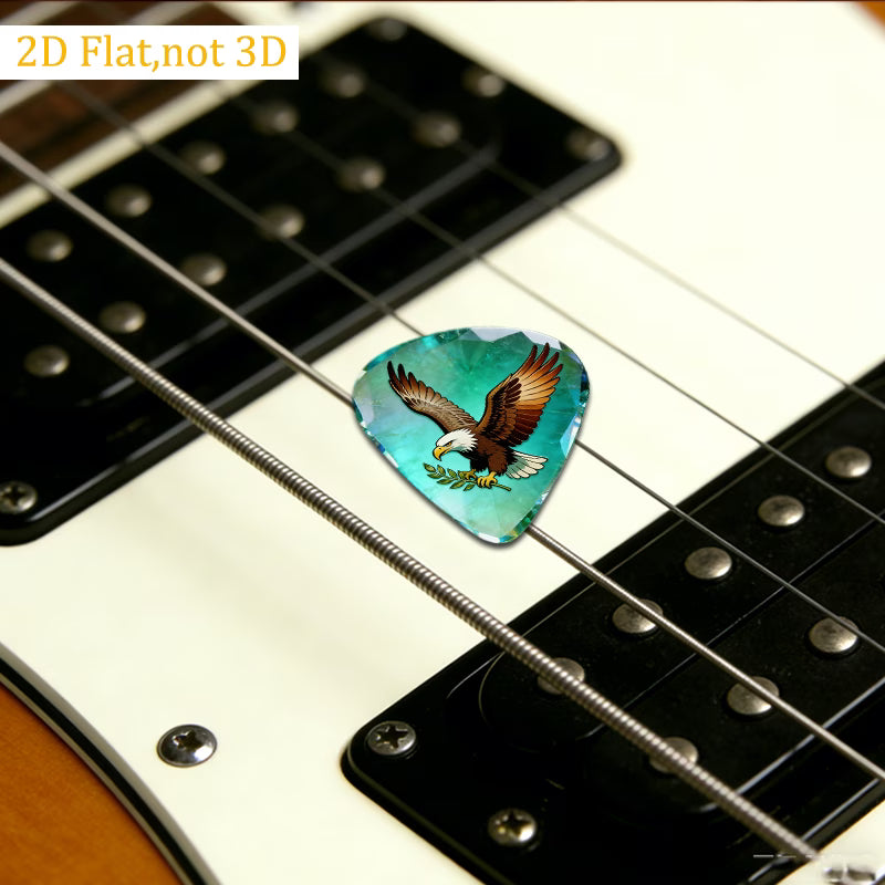 Bald Eagle Guitar Picks Set