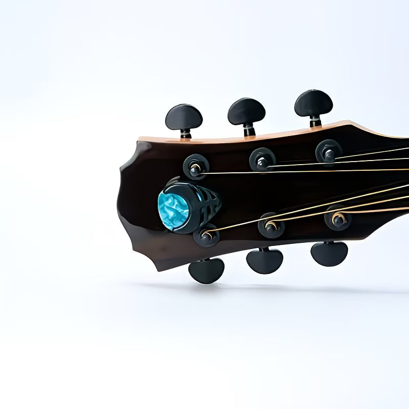 Stick-On Guitar Pick Holder with 10 Picks – Easy Access Pick Storage for Guitar Players