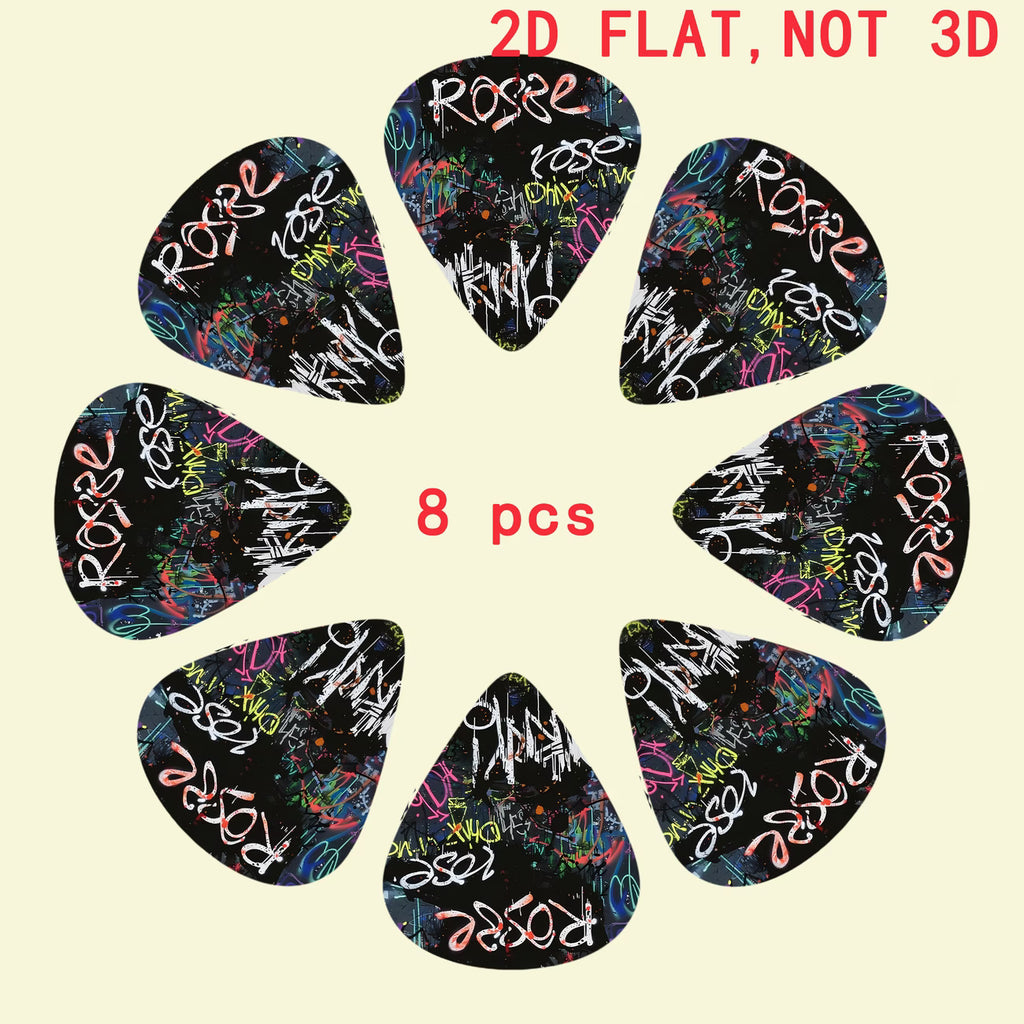 Graffiti Guitar Picks Set