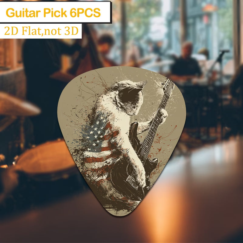 Rock Cat Guitar Pick