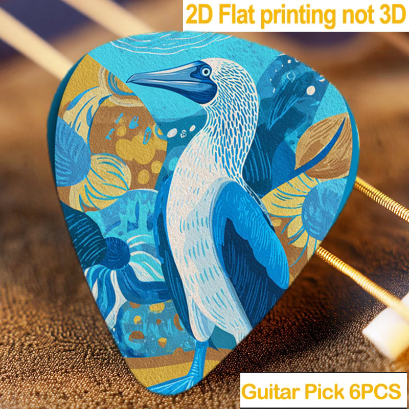 Tropical Seabird Guitar Picks Set