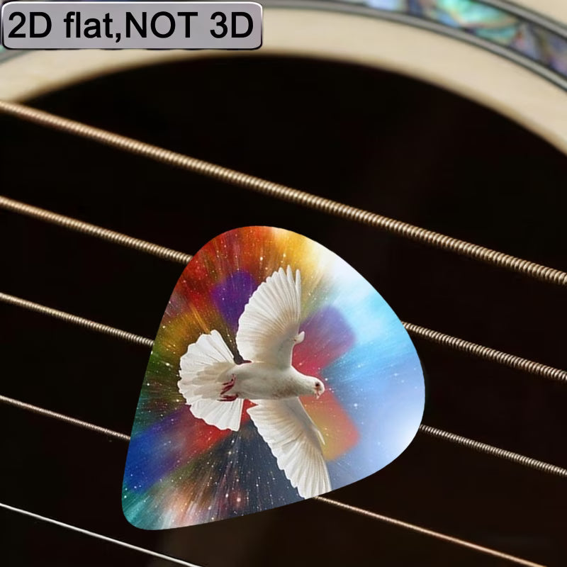 White Dove Guitar Picks Set