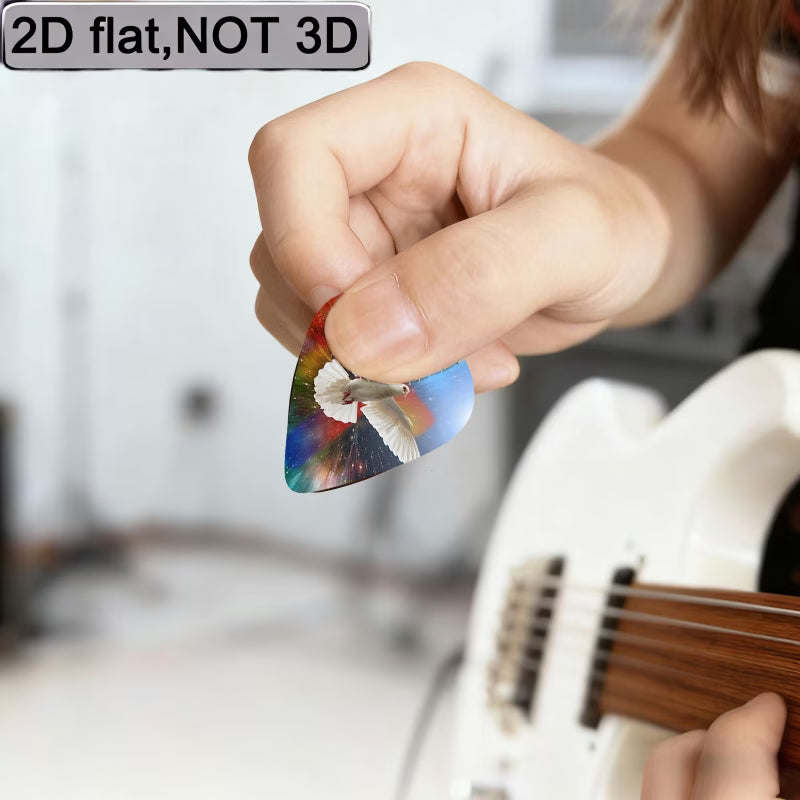 White Dove Guitar Picks Set