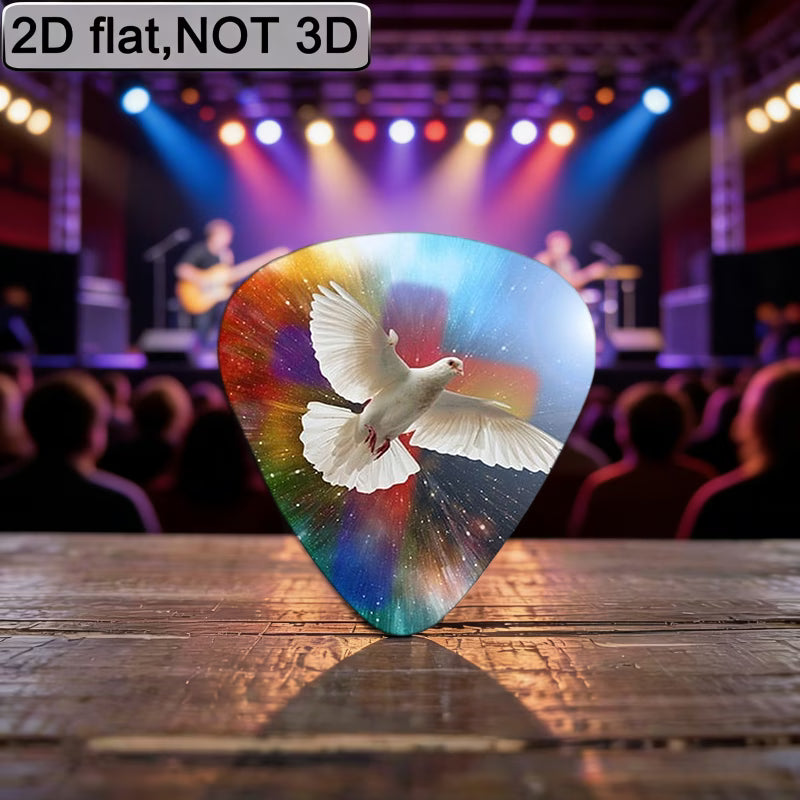 White Dove Guitar Picks Set