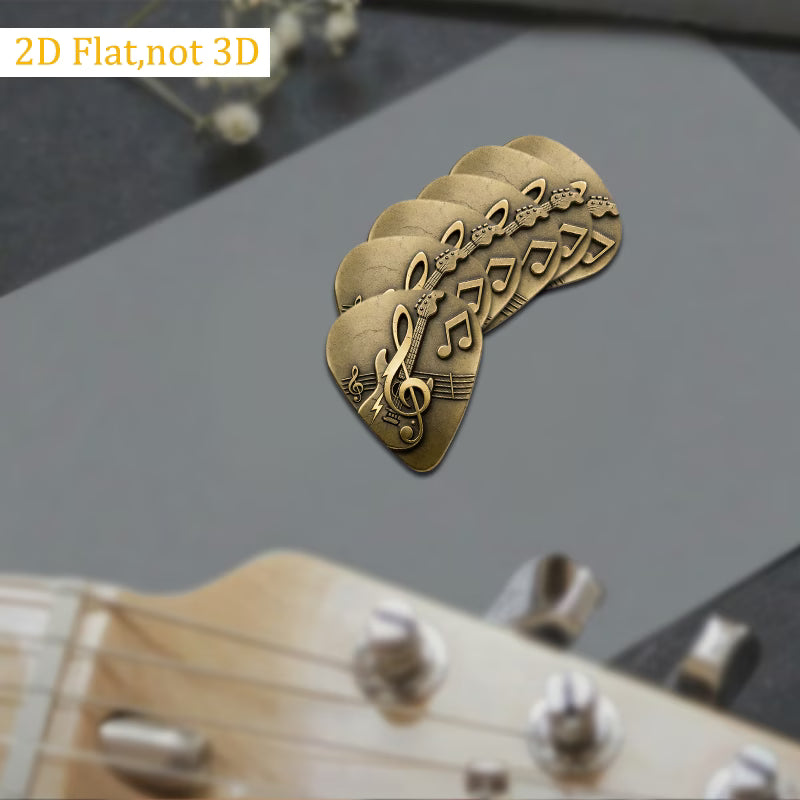 Electric Guitar Treble Clef Picks Set