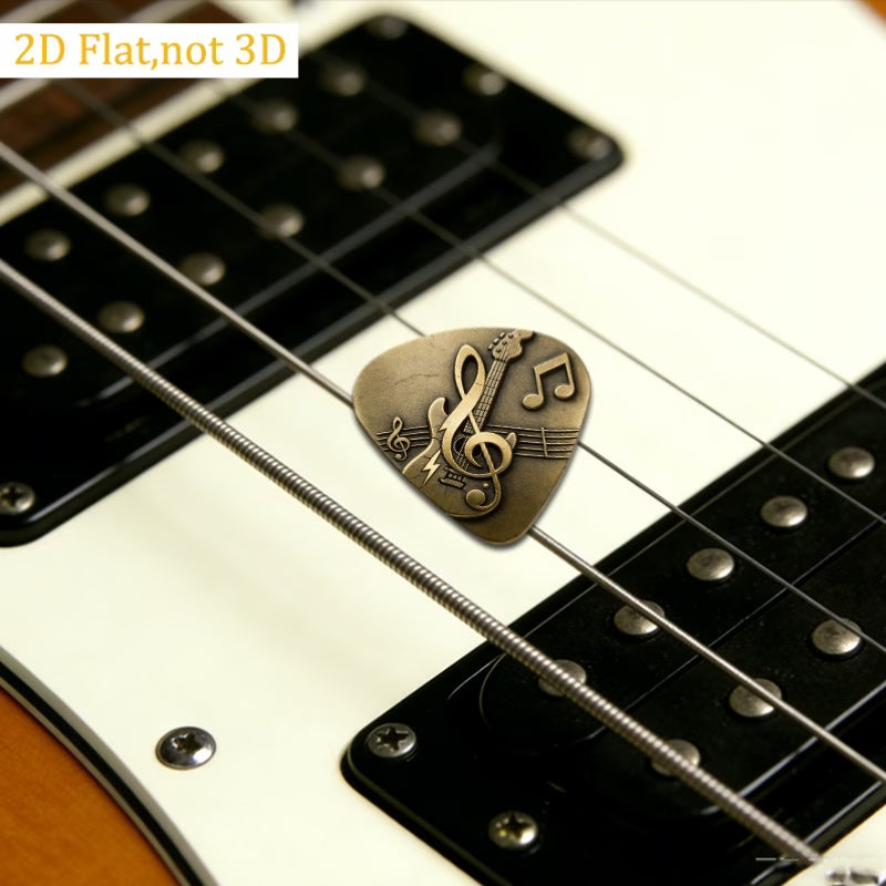 Electric Guitar Treble Clef Picks Set