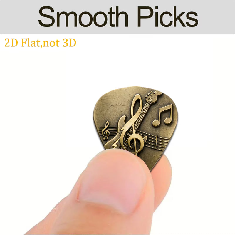 Electric Guitar Treble Clef Picks Set