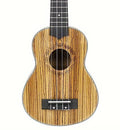 Zebrawood Ukulele Set