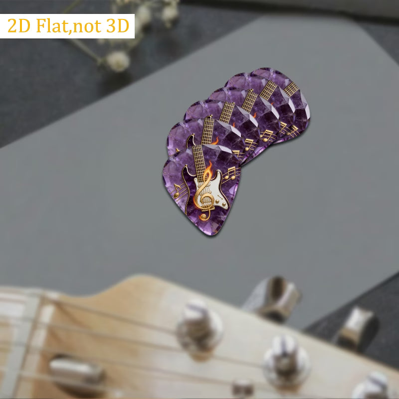 Electric Guitar Music Picks Set (valentine´s day)