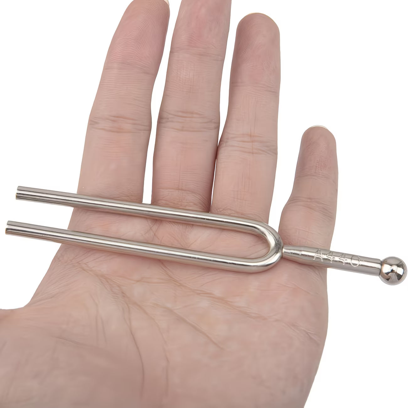 440Hz Tuning Fork for Guitar, Violin & Ukulele – Stainless Steel Pitch Tuner