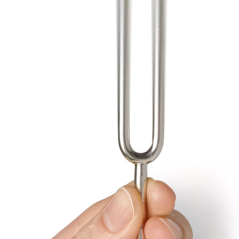 440Hz Tuning Fork for Guitar, Violin & Ukulele – Stainless Steel Pitch Tuner