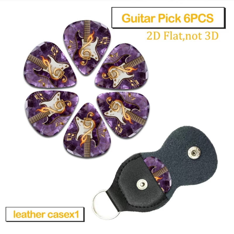Electric Guitar Music Picks Set (valentine´s day)